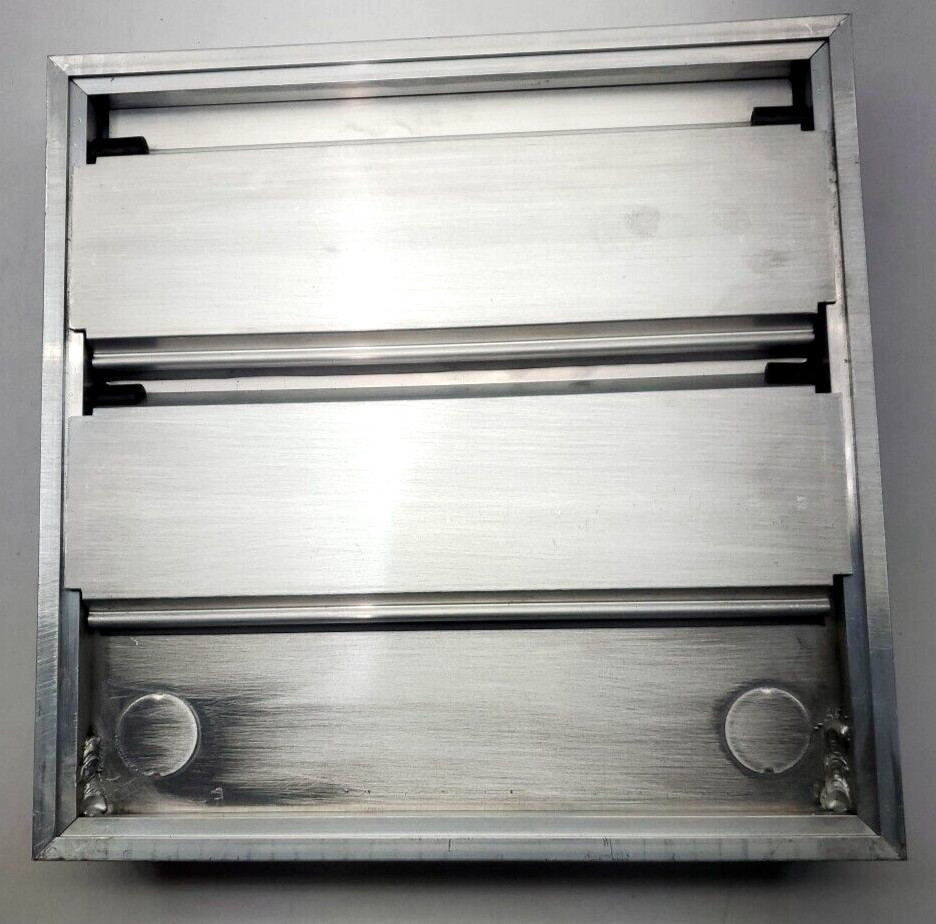 Ruskin, BD2A2, Commercial Backdraft Damper 11.25″ x 11.25″ , Shutter Vent