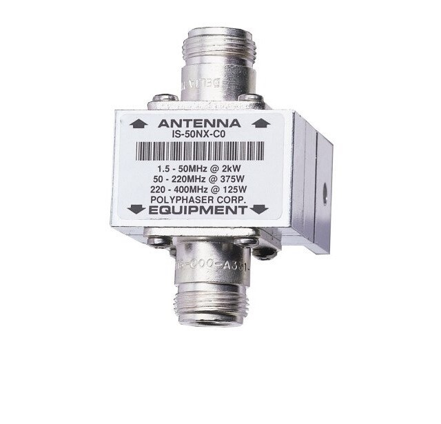 Polyphaser IS-50NX-C0-MA Flange Mount Arrestor With N-Female