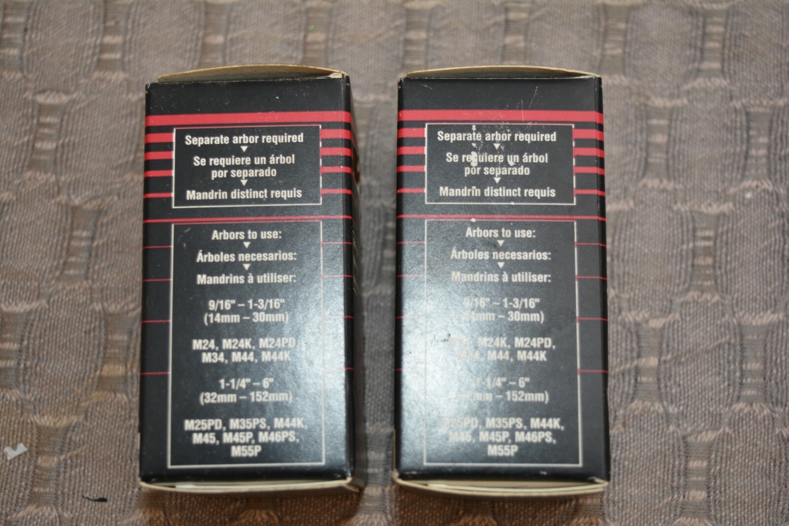 Set of 2 MK Morse AV17 Hole Saw Master Cobalt 1 1/16″ Bi-Metal Boxed 27mm NIB