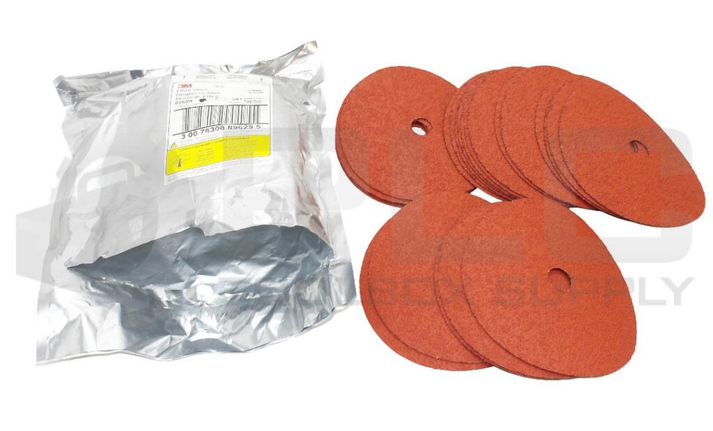 NEW PACK OF 23 3M 89629 FIBRE DISCS 36+ GRAIN 787C