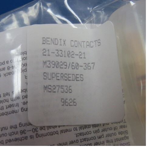 AMPHENOL AEROSPACE MS27467T25B46P Qty of 1 per Lot 46 (44 + 2 Coax) Position