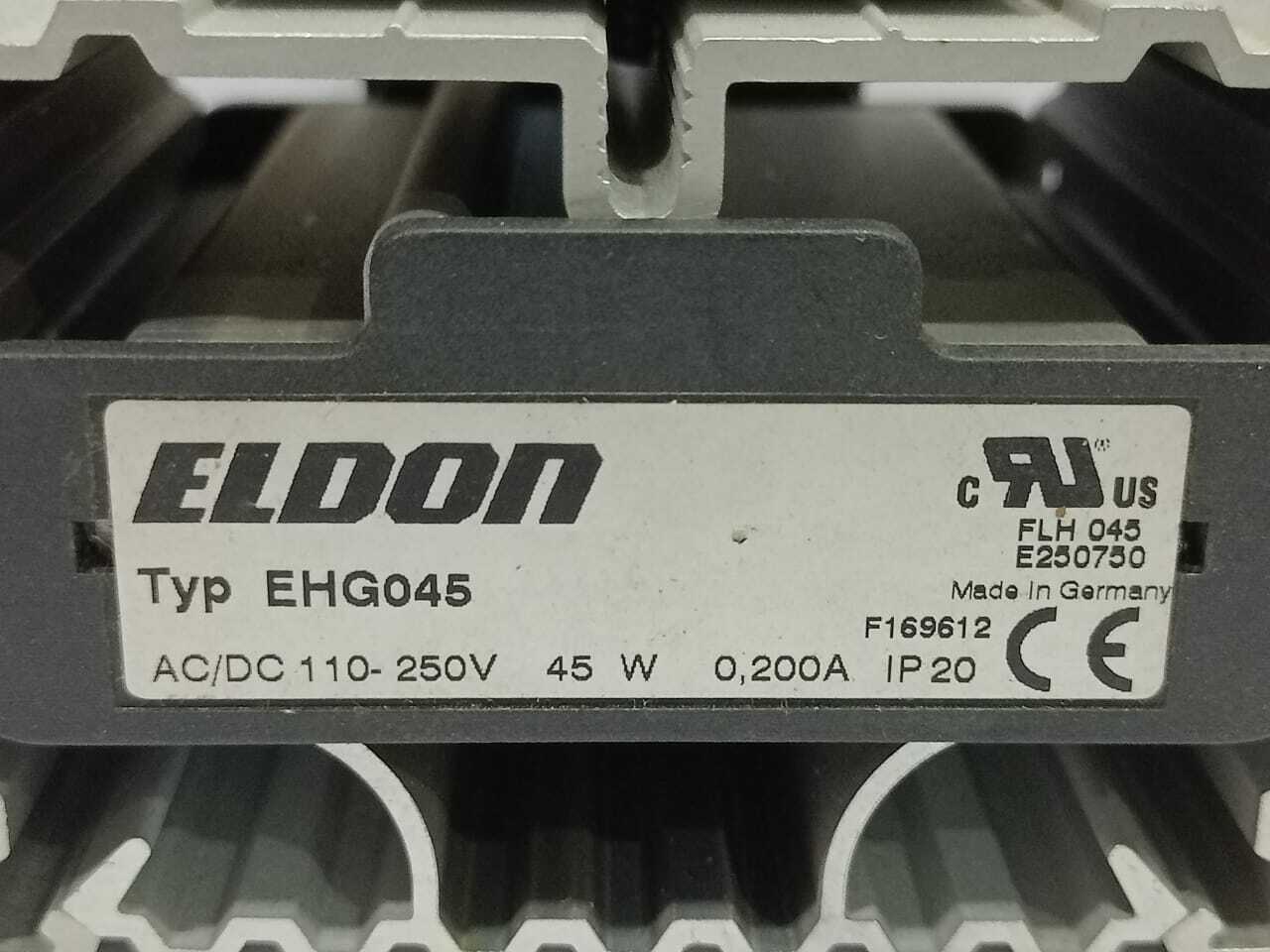 Eldon Typ EHG045 Heater 45W AC/DC 110-250V IP20