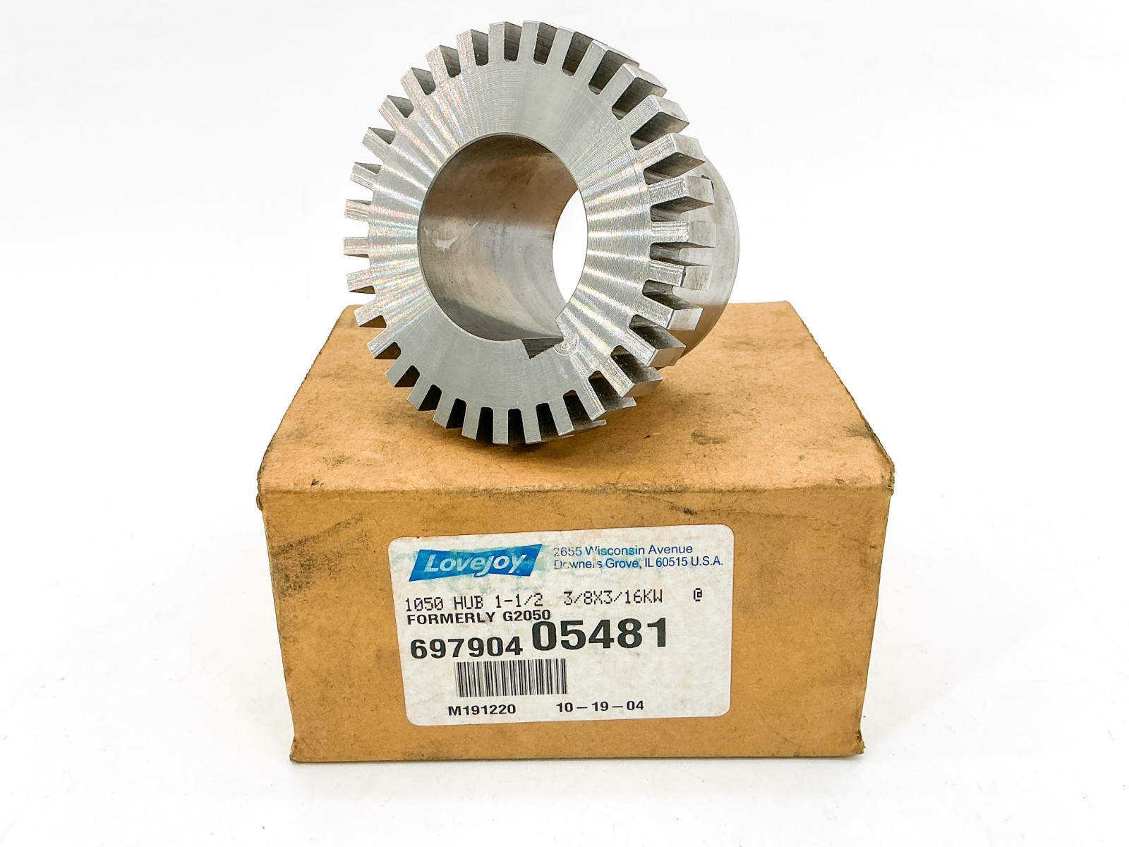 New Lovejoy 1050 1-1/2″ Bore Coupling Hub 697904-05481 Formerly G2050