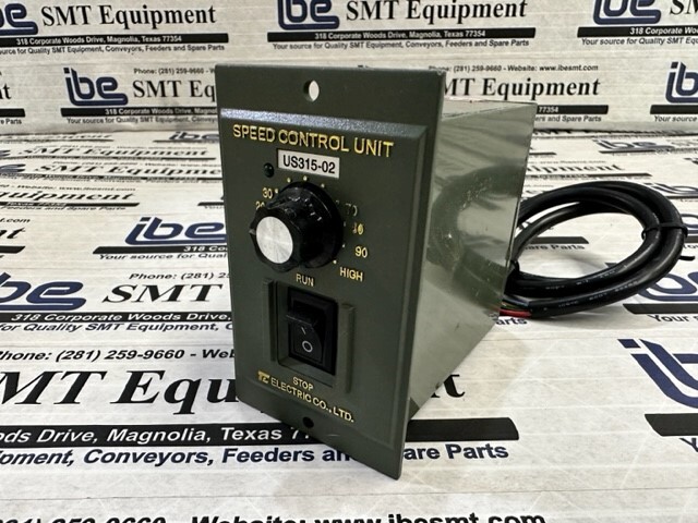 NEW Lot of (2) Electric Co. Speed Control Unit – US315-02 w/Warranty