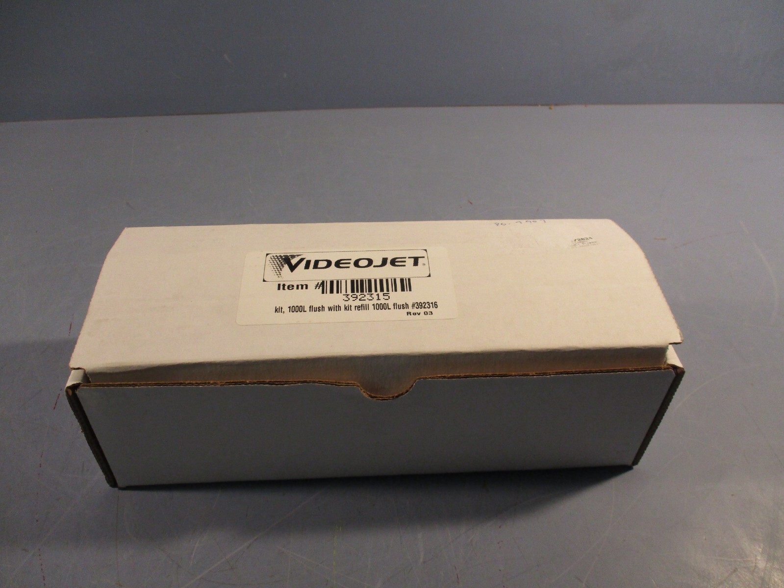 Videojet Flush Kit, 1000L Flush with kit refill 1000L flush #392316 392315