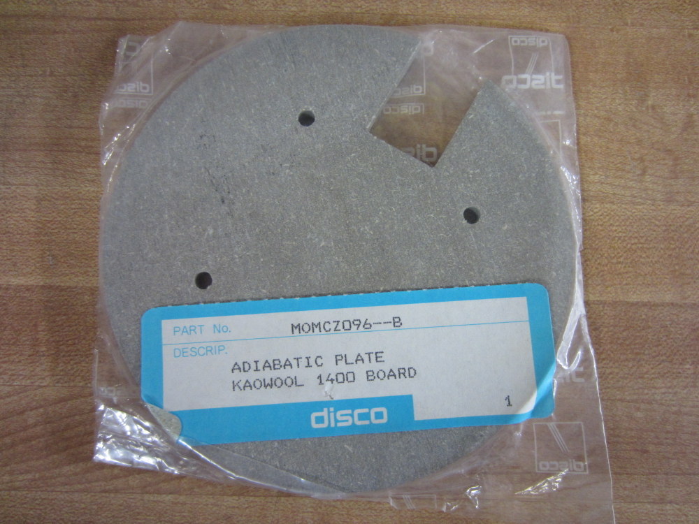 Disco MOMCZ096–B MOMCZ096B Adiabatic Plate Kaowool 1400 Board