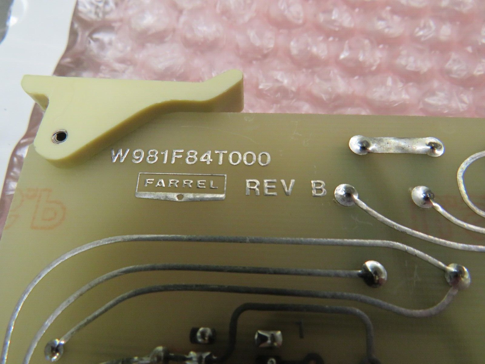 Ferral W981F82T016-01 Rev B Signal Conditioning Board