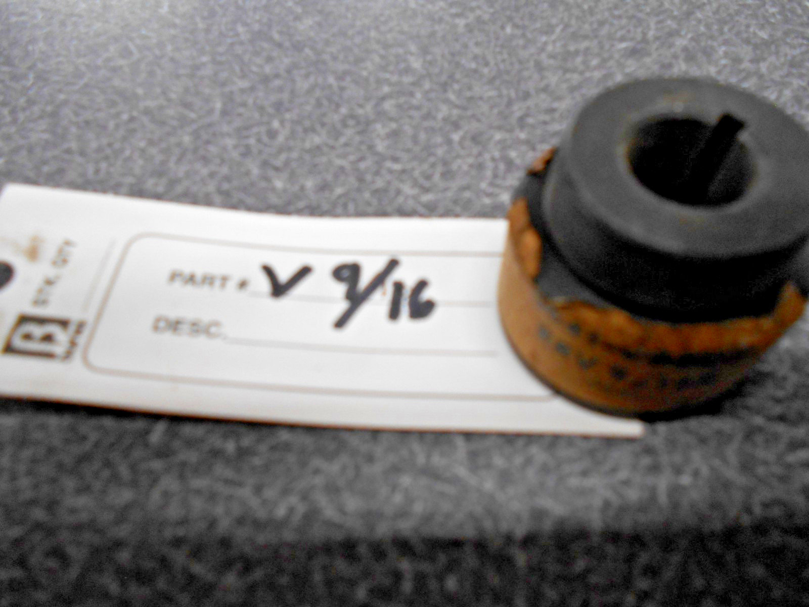 Weld-On Hub, Series V9/16. Round Bore. Burns/Tisco. NOS!