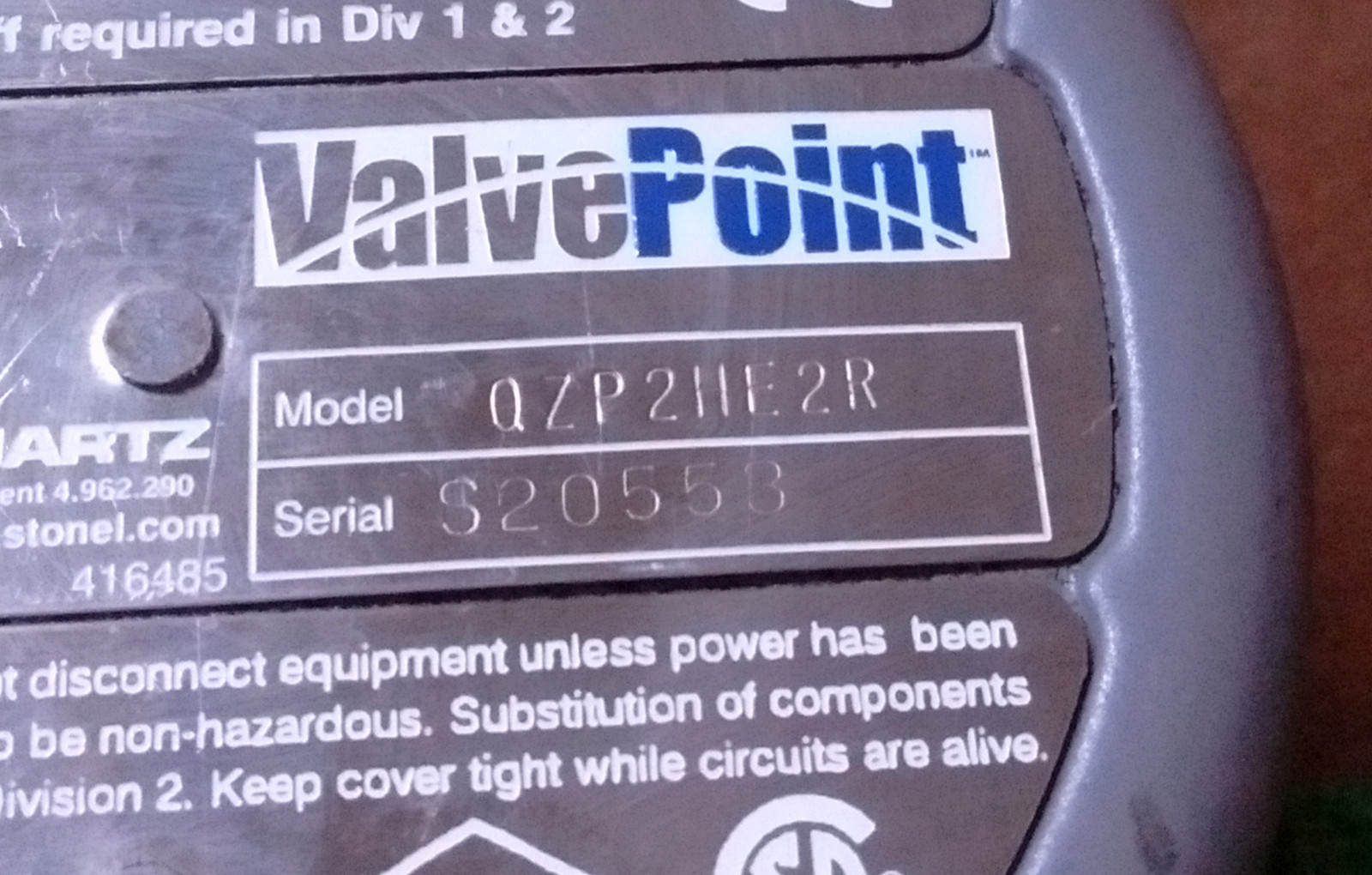 1 USED STONEL QZP2HE2R VALVEPOINT POSITION SENSOR ***MAKE OFFER***