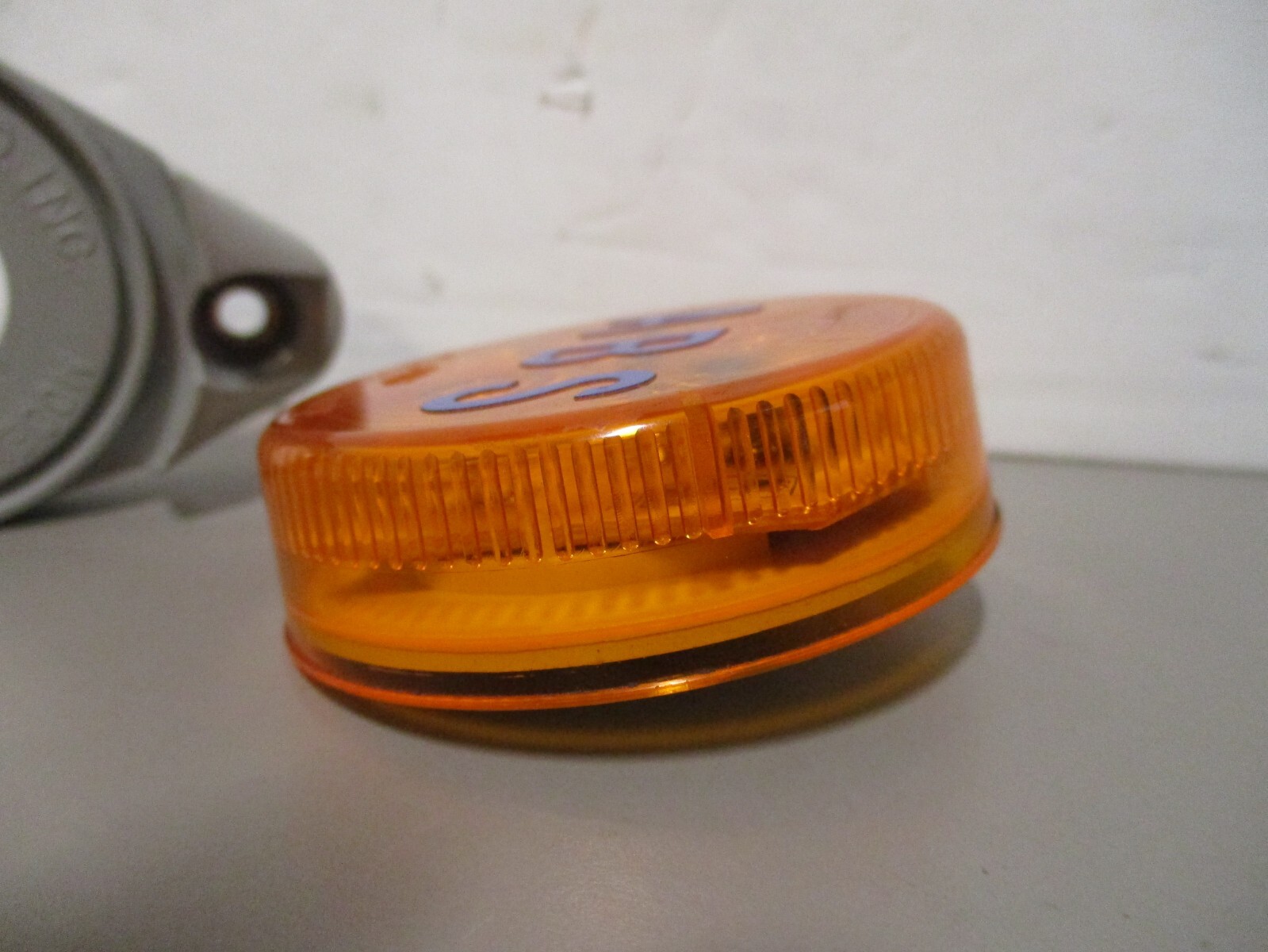 OPT MCL57AB ABS Active Light with Mount Amber 2-1/2″ LED Lamp 2-Wire