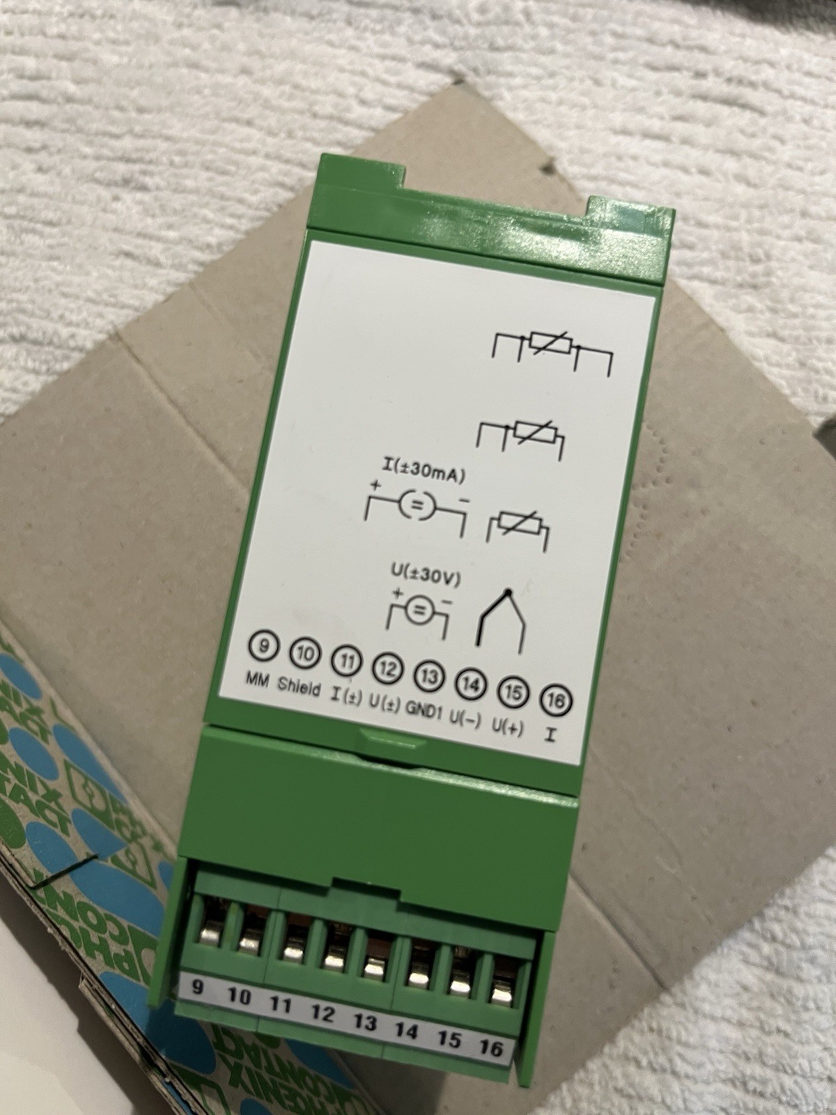 Phoenix Contact MCR-PSP-DC Programmable Threshold Value Switch New Open Box