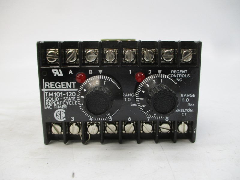 REGENT CONTROLS TM101D10/10S-120 120VAC 2-10A 10S NSMP