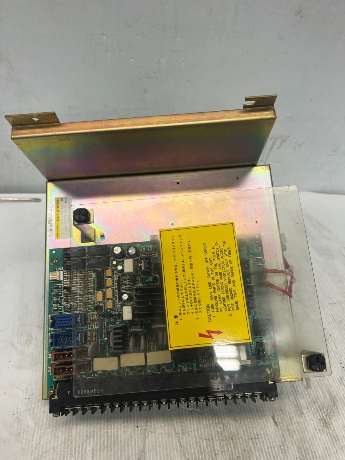 Fanuc #A14B-0076-B356 Power Input Unit See Pics