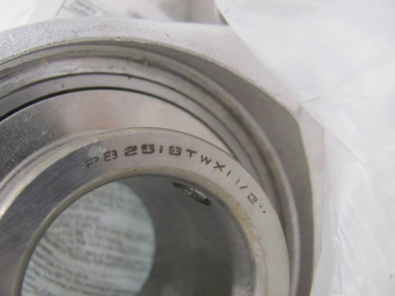 HUBCITY PB251STWX1-1/2 CLEAN SS PILLOW BLOCK BEARING