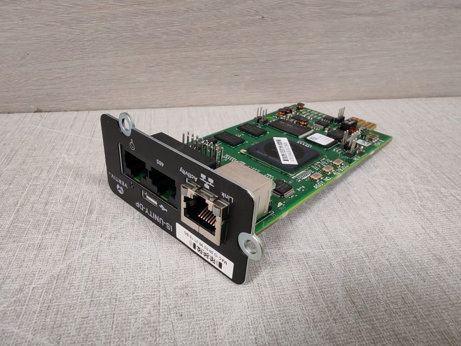 Vertiv Liebert IS-UNITY-DP Communication Card 417831G/2 REV.44