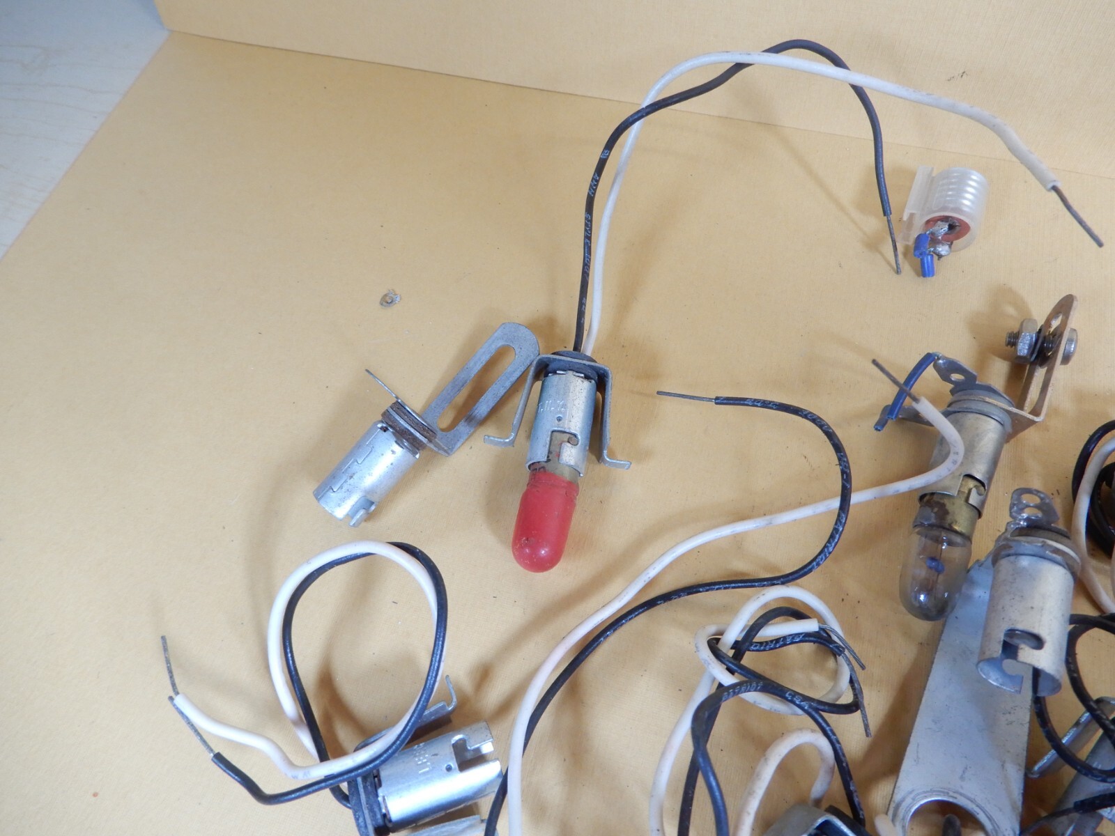 Huge Lot of Vintage Lamp Holders Tube Amps Stereo Equipment Everything Shown