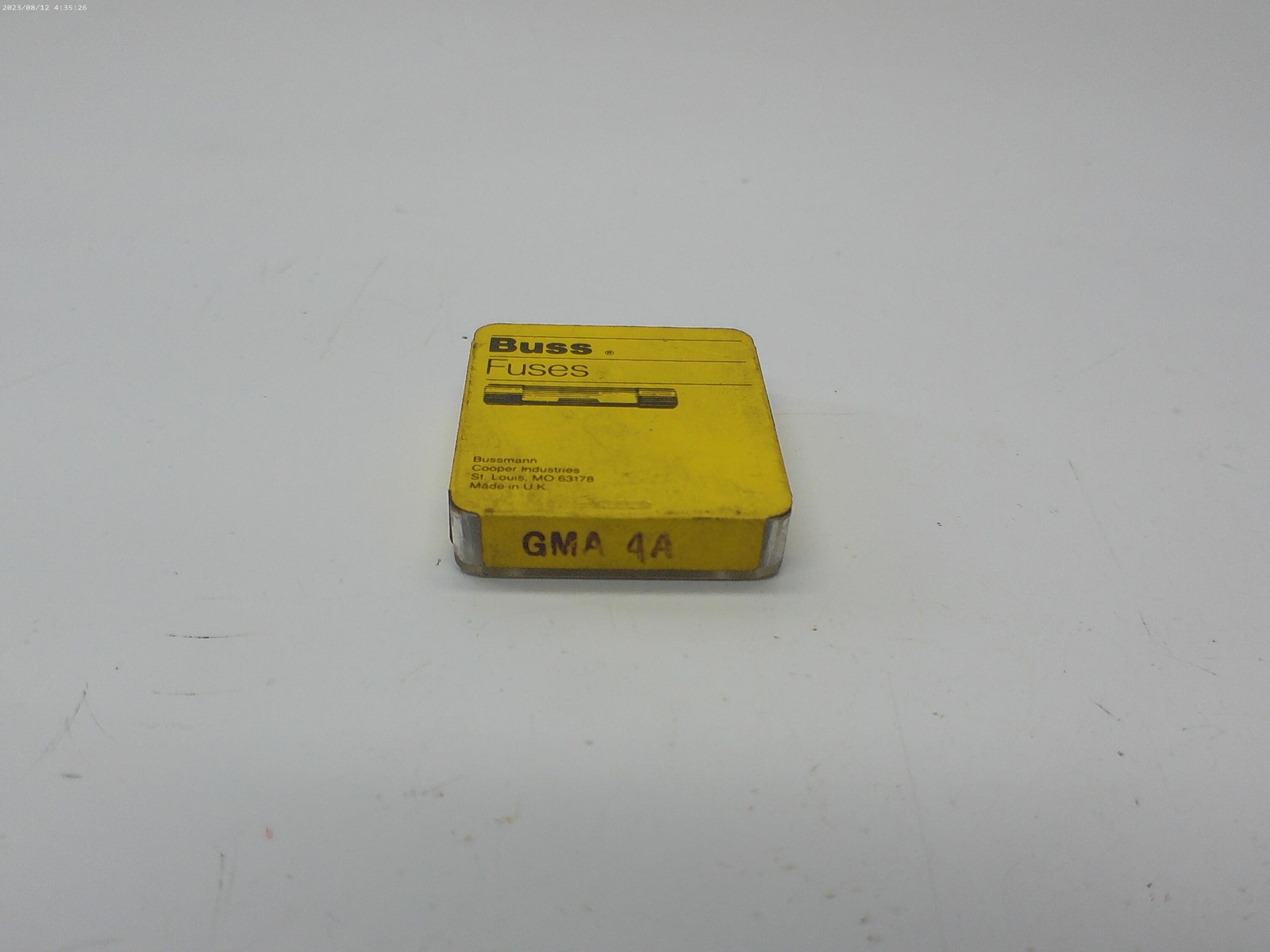BUSSMANN GMA-4A FUSE PKG OF 4 NSMP