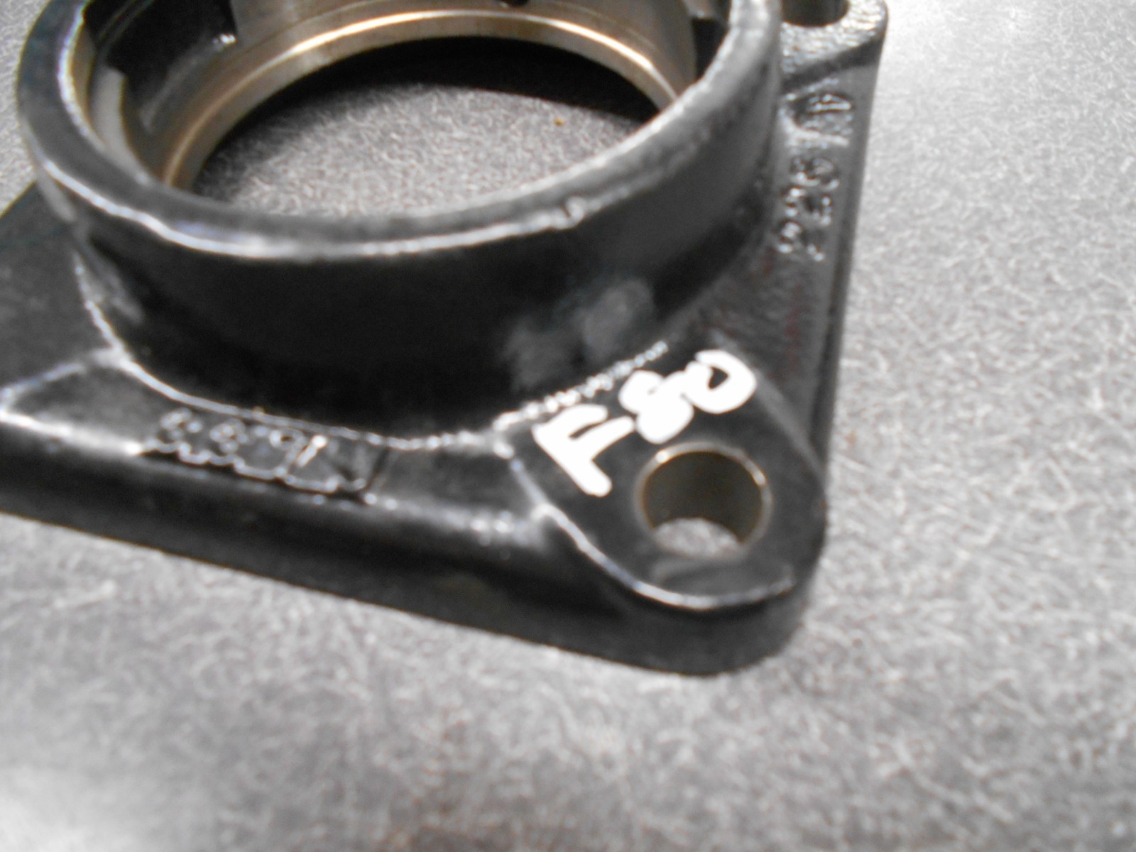 Burns/Tisco 80mm 4-Bolt Greasable Bearing Flange. F80-R. NEW!