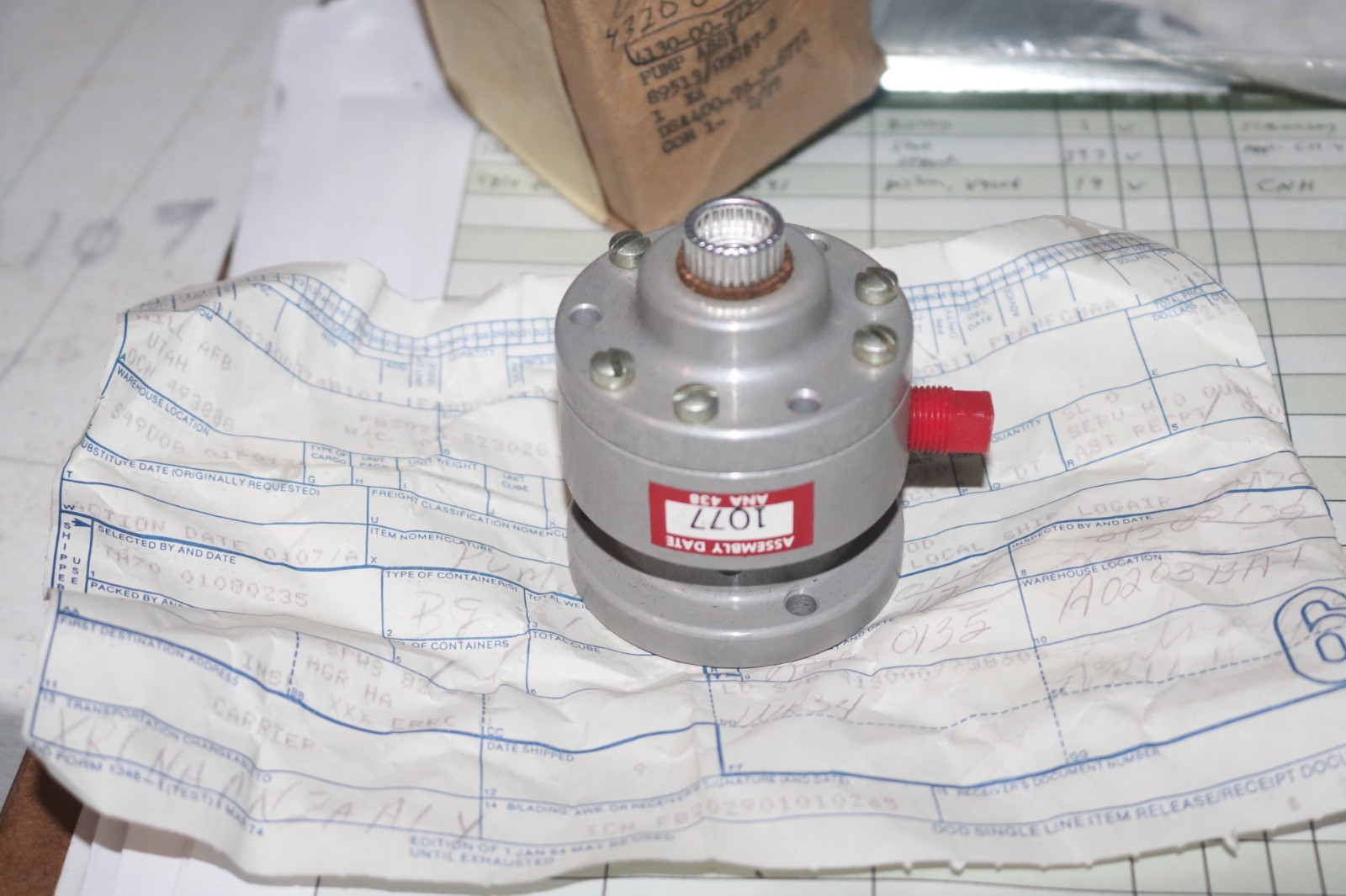 NOS Grimes 03C57-2 Weldon P-261 Rotary pump 4130-00-374-8107