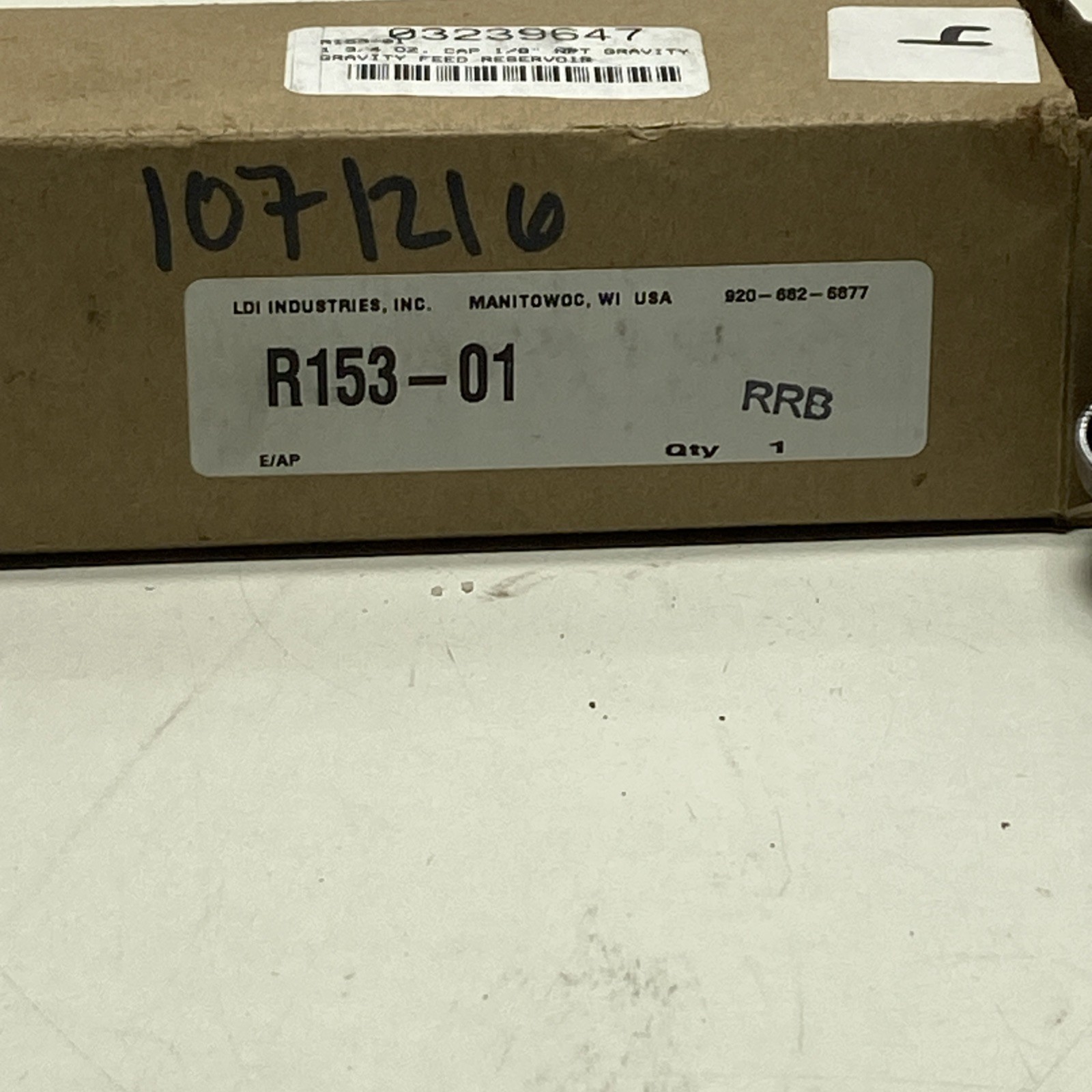 LDI Industries R153-01 Oil Reservoir R15301