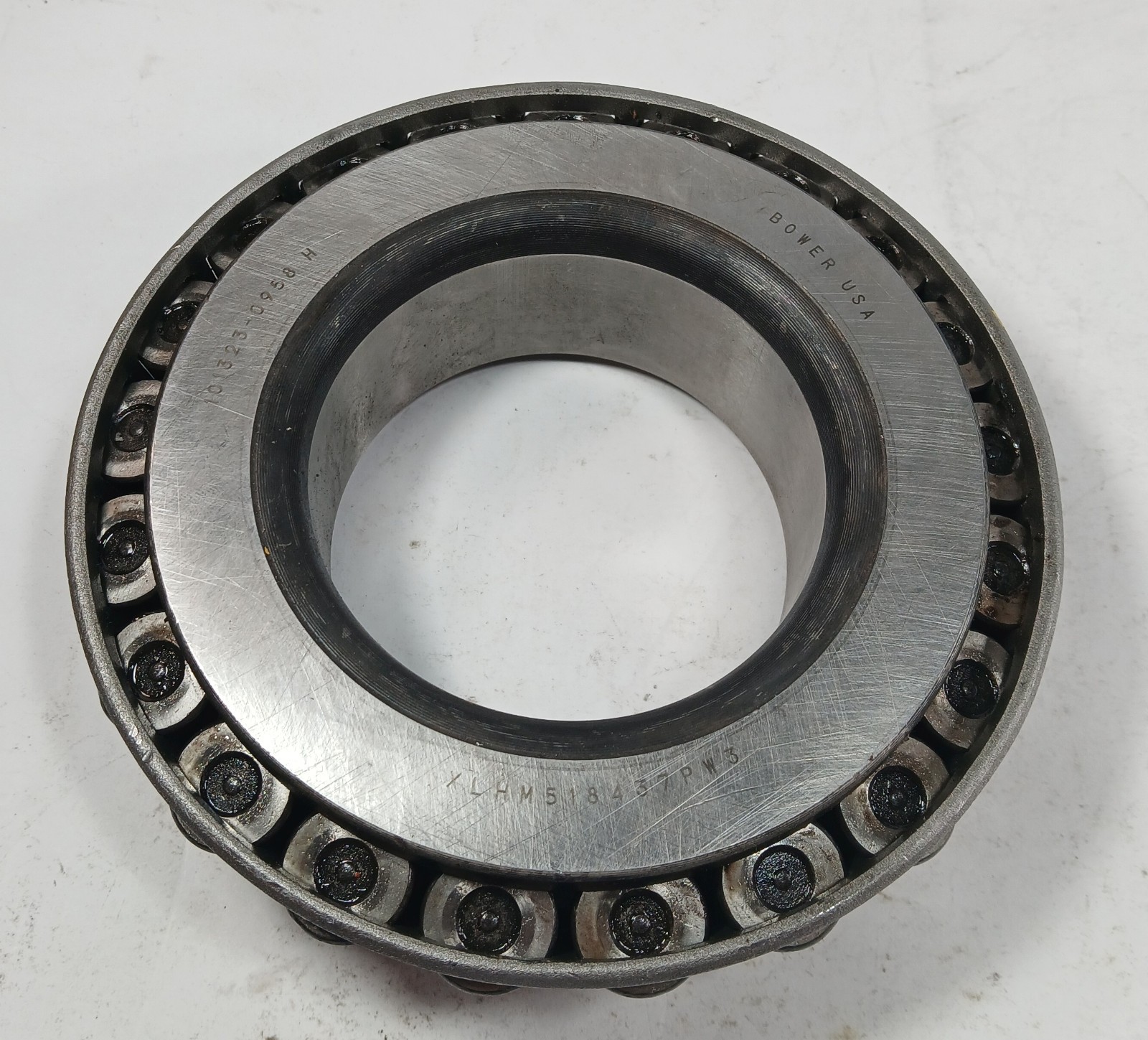 1 NEW BOWER XLHM518437PW3 TAPER ROLLER BEARING CONE NIB/NNB ***MAKE OFFER***
