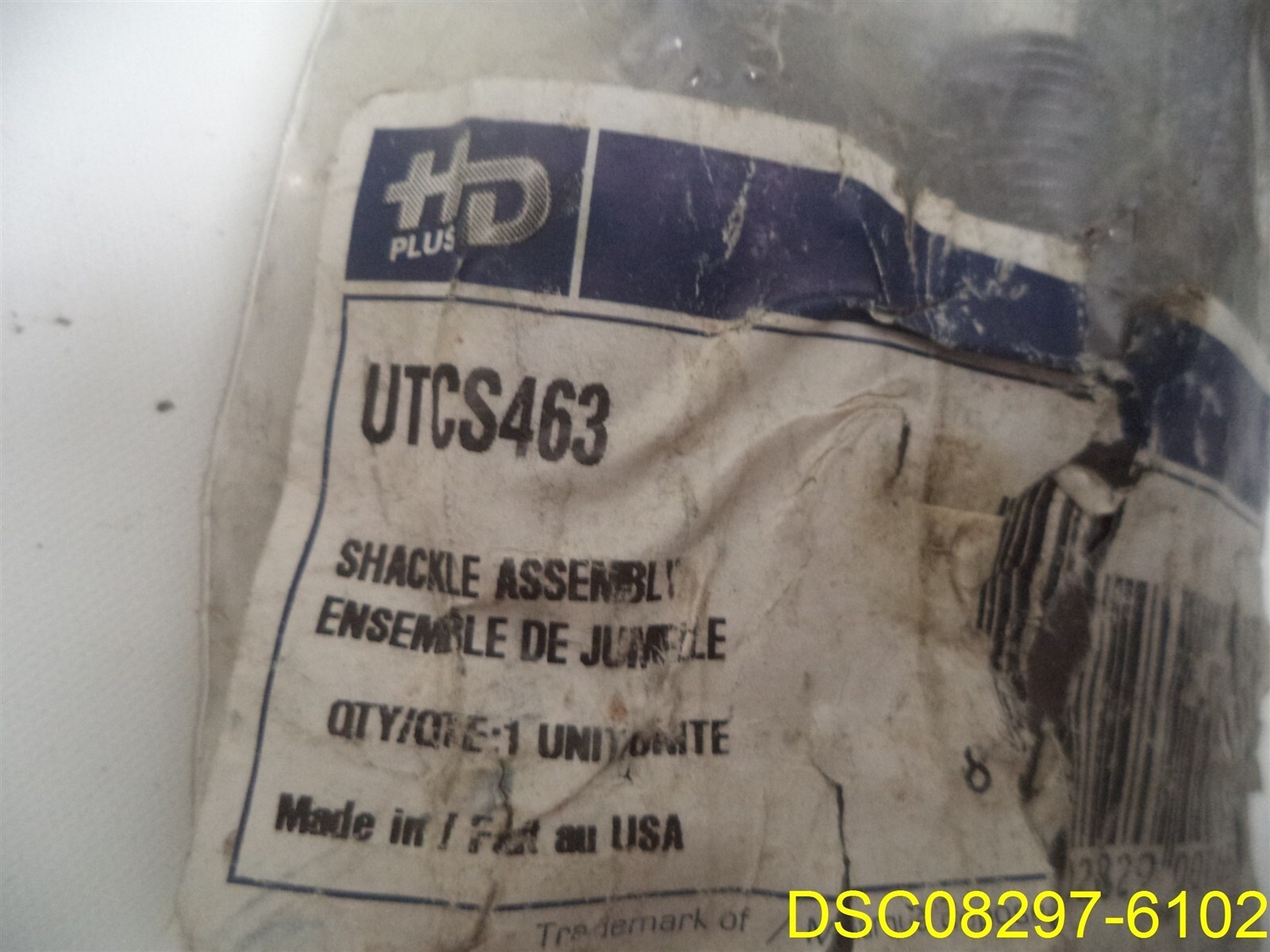 HD Plus UTCS463 Shackle Assembly