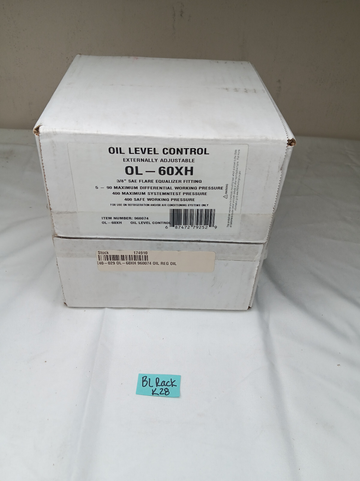OL-60XH Refrigeration Oil Level Control 5 To 90 PSI
