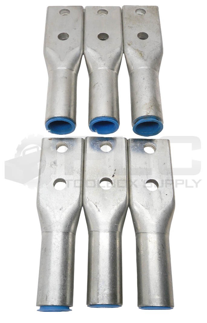 LOT OF 6 NEW T&B 600AL9CU LUGS 1/2″