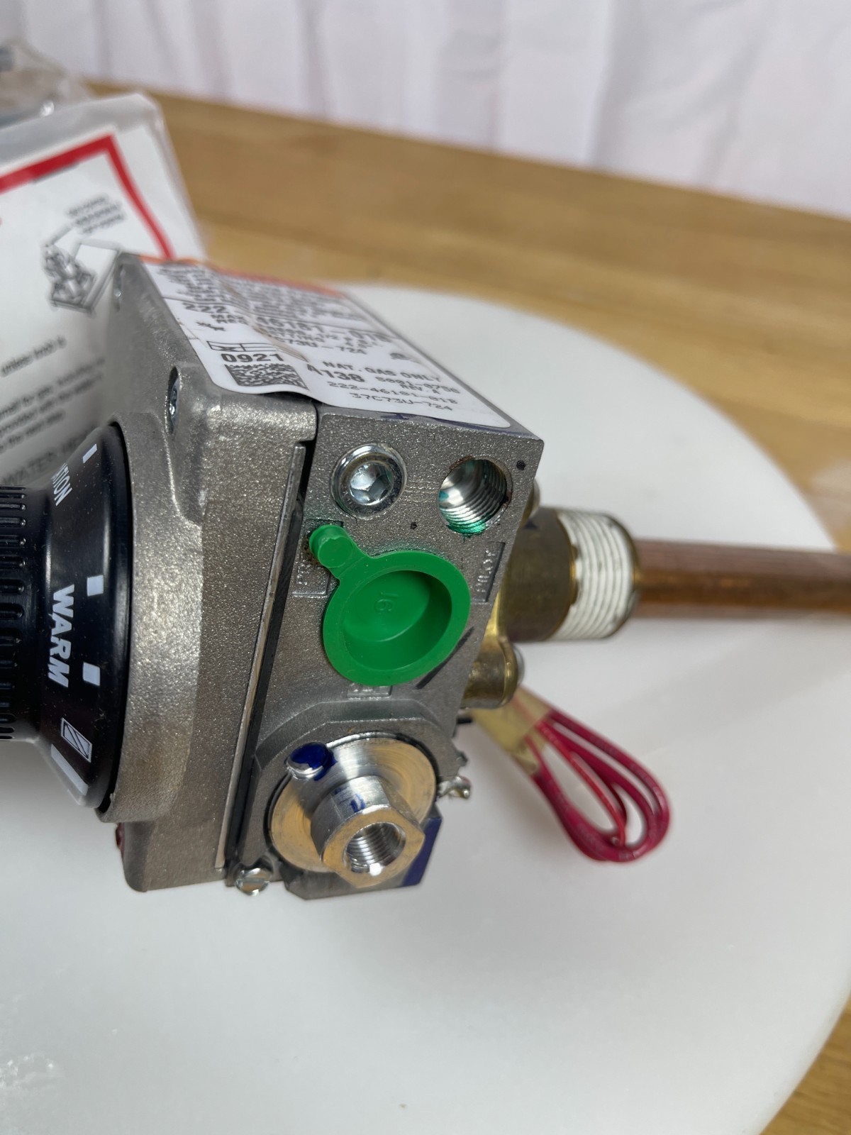 Bradford White 222-46181-01B NG Water Heater Gas Valve OEM