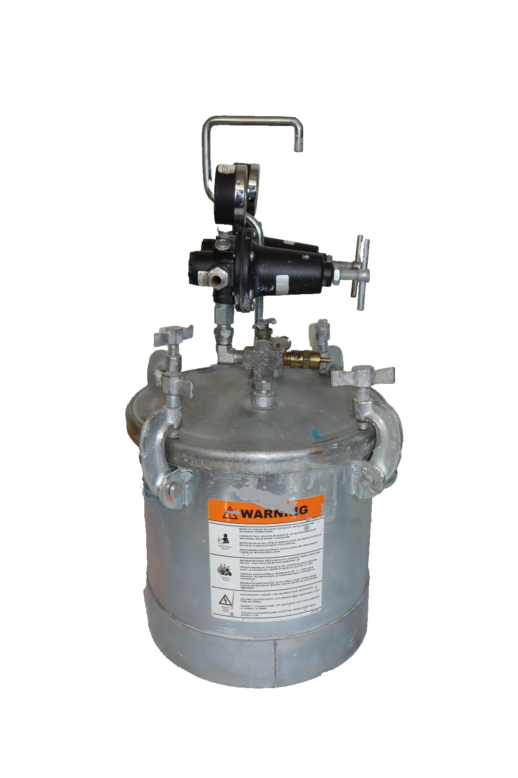 Binks 2.8 Gallon Paint Pot Stainless Pressure Paint Pot CRN OH6685.5C
