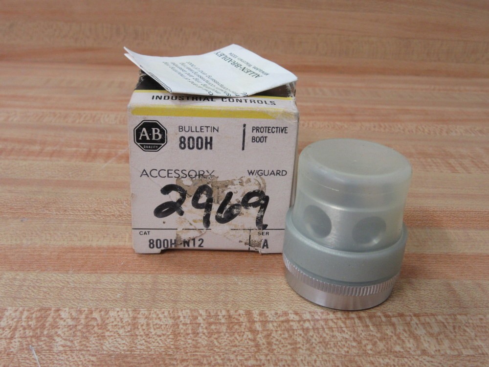 Allen Bradley 800H-N12 Protective Boot W/Guard 800HN12