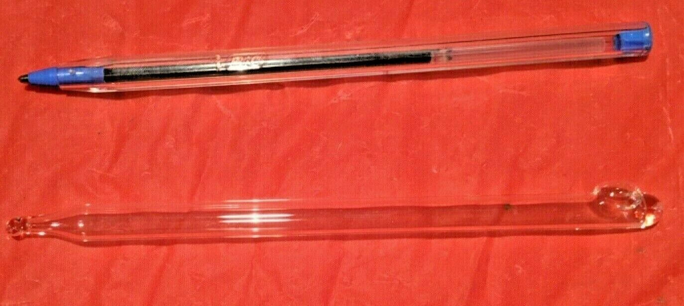 LECO 6mm x 125mm Evacuated Glass Pin Tubes (511-390) (10 boxes of 10 tubes)