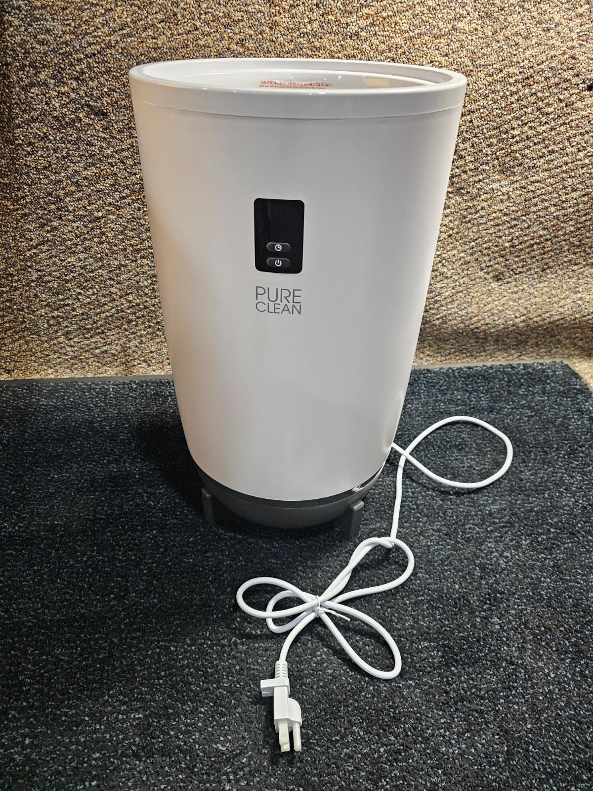 PURE CLEAN Towel Warmers Bucket, Fits 2 Large Towels for Spa and Bathroom