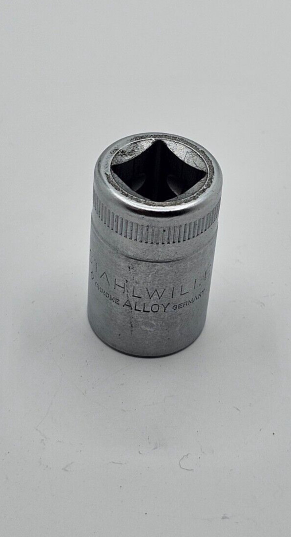 (QTY 2) Stahlwille Socket 12 Point Chrome Alloy 17mm 50-17