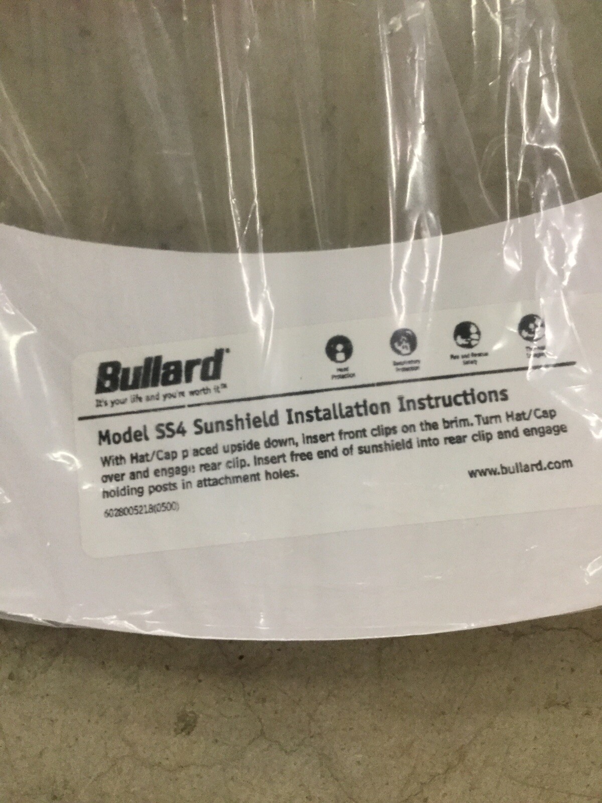 4 Bullard Full Brim Hat Sun Shields, Provides Shade SS4