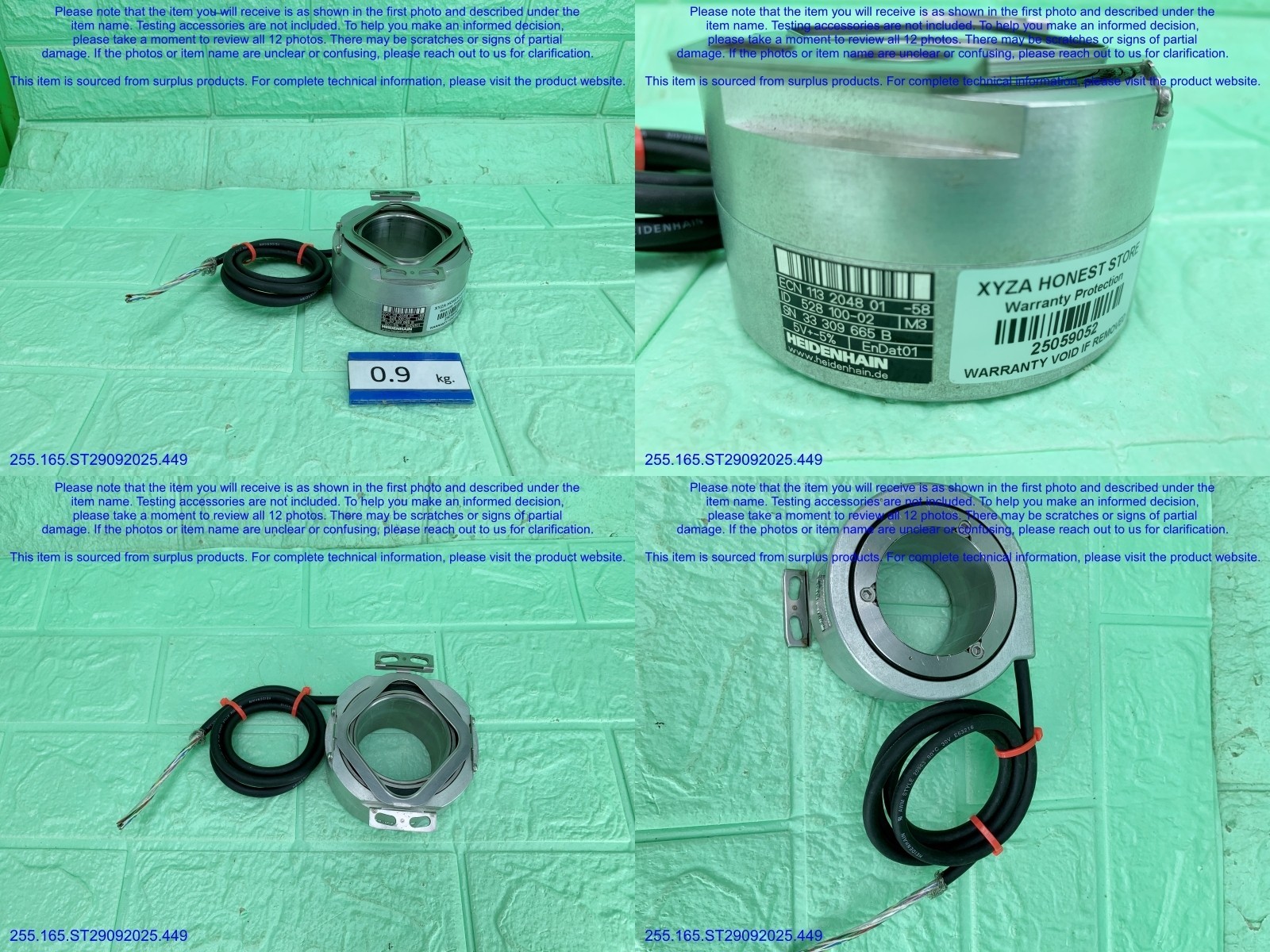 HEIDENHAIN ECN 113 2048 01-58 Rotary Encoder as in photos, sn:9052, DHL
