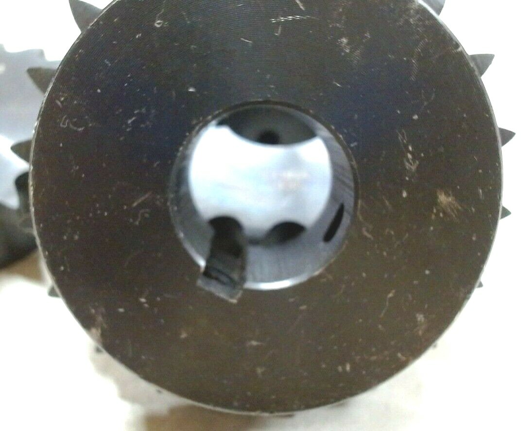 LOT/4 BLACK STAR H40BS20 1 K2S ROLLER CHAIN SPROCKET 1IN I.D. (1495) *FREE SHIP*