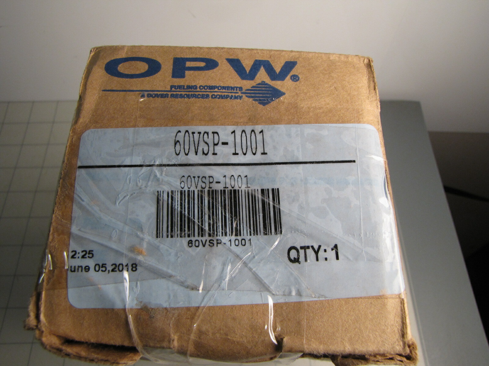 OPW 60VSP-1001 1″ x 1-1/2″ FNPT Poppeted Vapor Shear Valve NEW