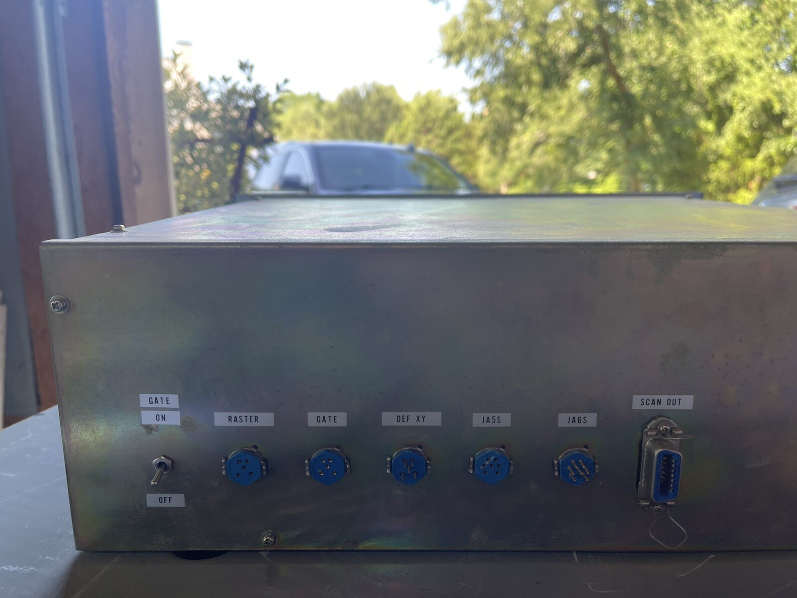 IED Scan Control for a JEOL Ion Gun