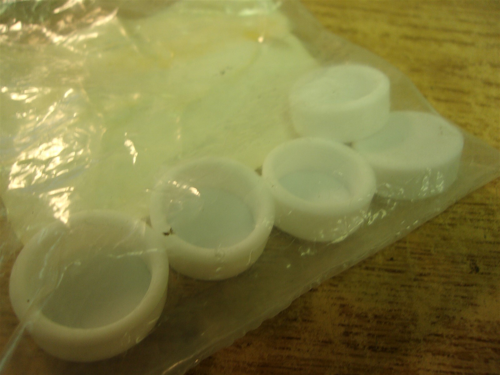 NEW Turck CMS Part 908049 AB4-2 Niss Teflon Caps, Lot of 5 *FREE SHIPPING*