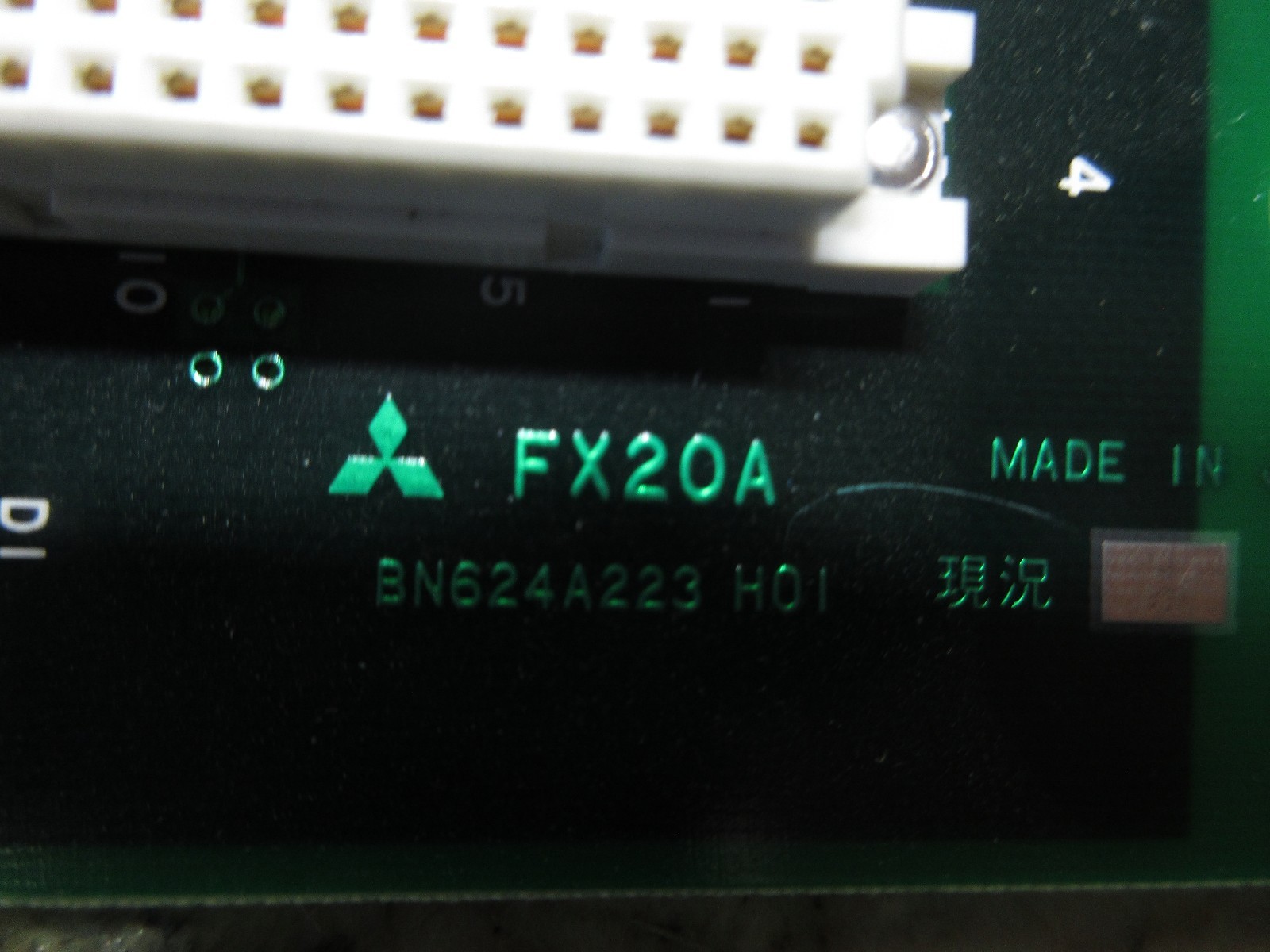 MITSUBISHI M55 EDM CIRCUIT BOARD UNIT FX20A BN624A223 H01 CNC EDM BN624A223H01