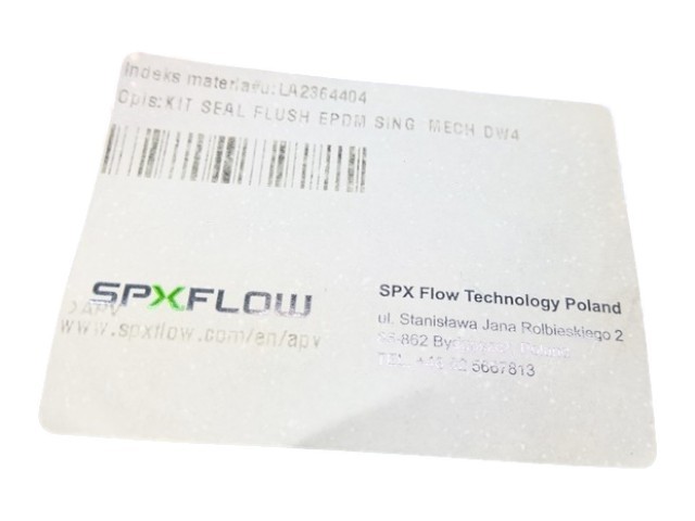 SPX FLOW KIT SEAL FLUSH EPDM SING M LA2364404 NEW OEM LA2364404