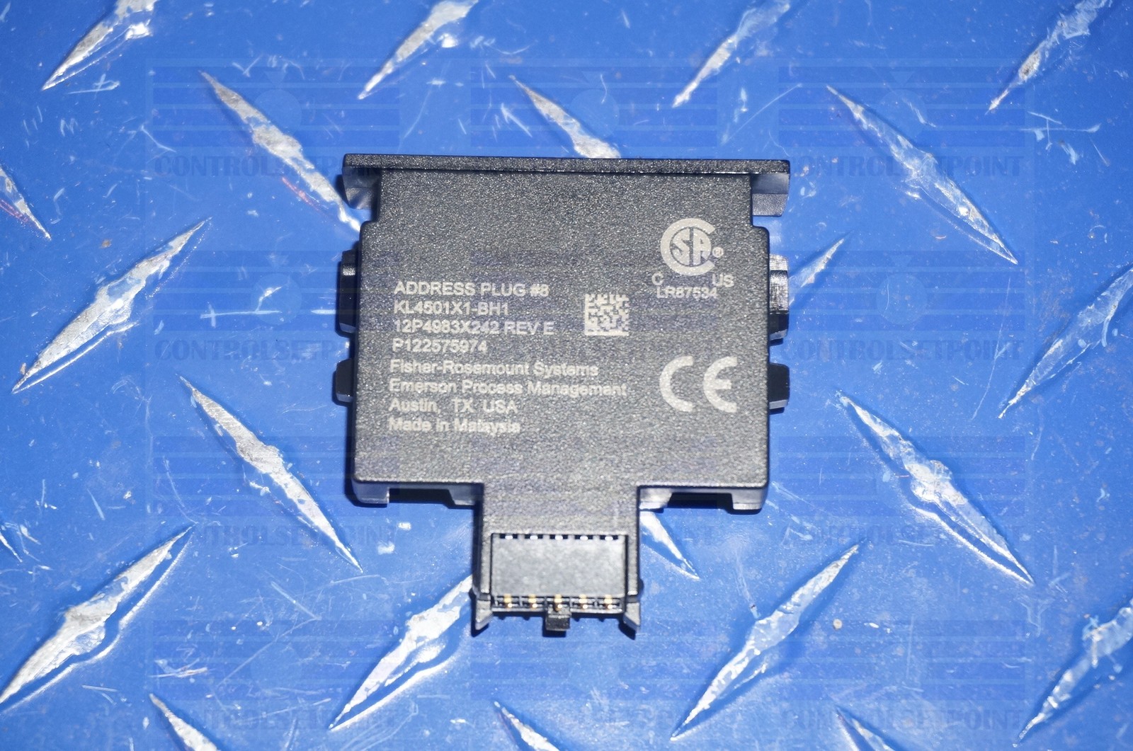 EMERSON DELTAV KL4501X1-BH1 ADDRESS PLUG #8 KL4501X1BH1 12P4983