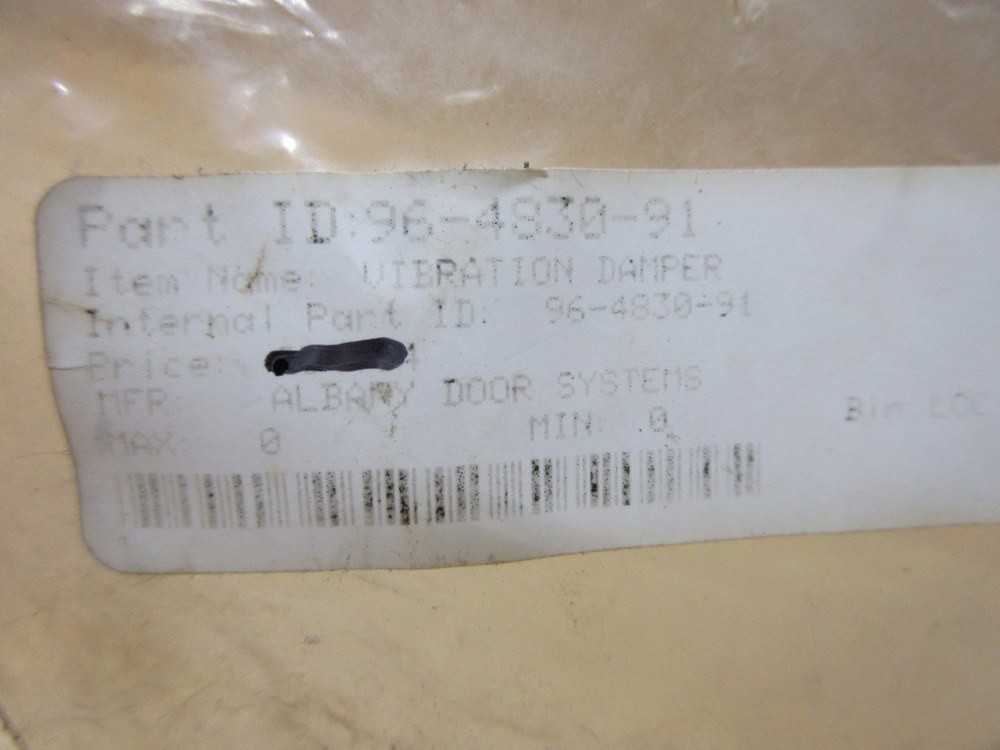 Albany Door Systems 96-4830-91 Vibration Damper T79-30-60-GE