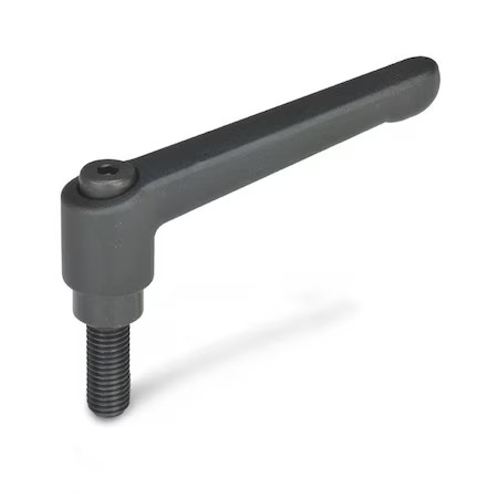 J.W. WINCO 12N50A04K GN300-92-M12-50 Adjustable Lever Steel