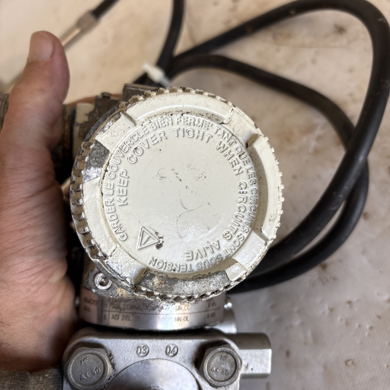 Hart 264DRFSRRRA1 Pressure Transmitter With Stainless Steel Sensors