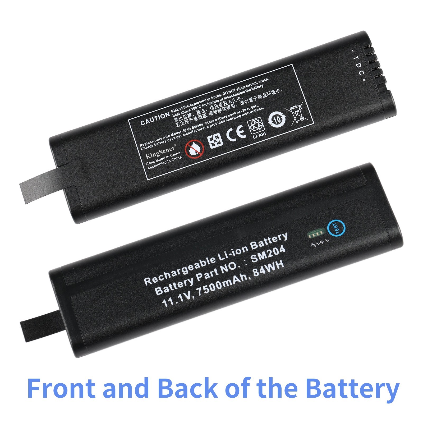 84Wh SM204 Battery for MS2721A MS272xB MT821xE MT8222A OTDR for YOKOGAWA AQ7280