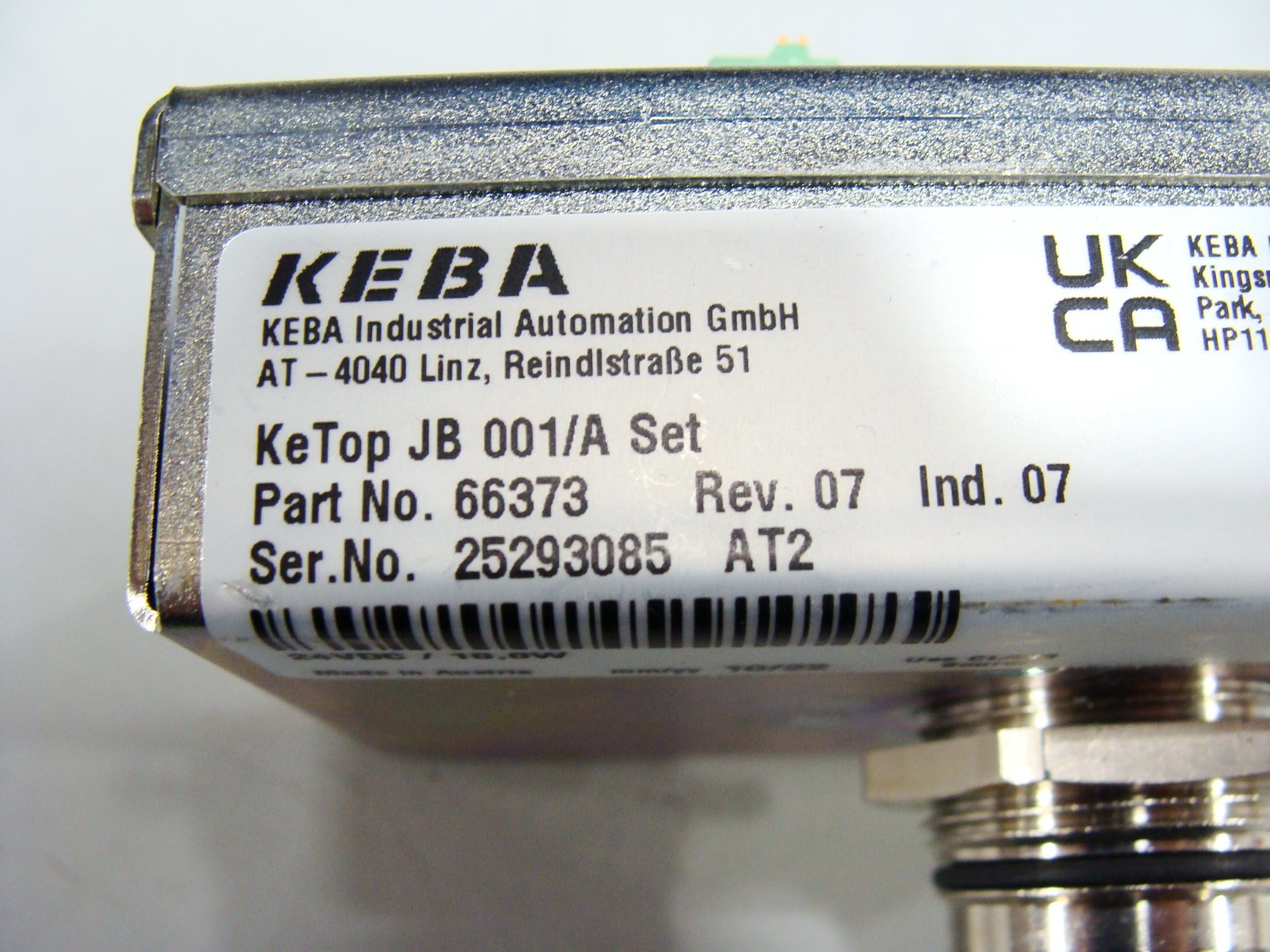 KEBA KeTop JB 001/A Set Kemro K2 66373 Gateway Connection PLC Interface Box