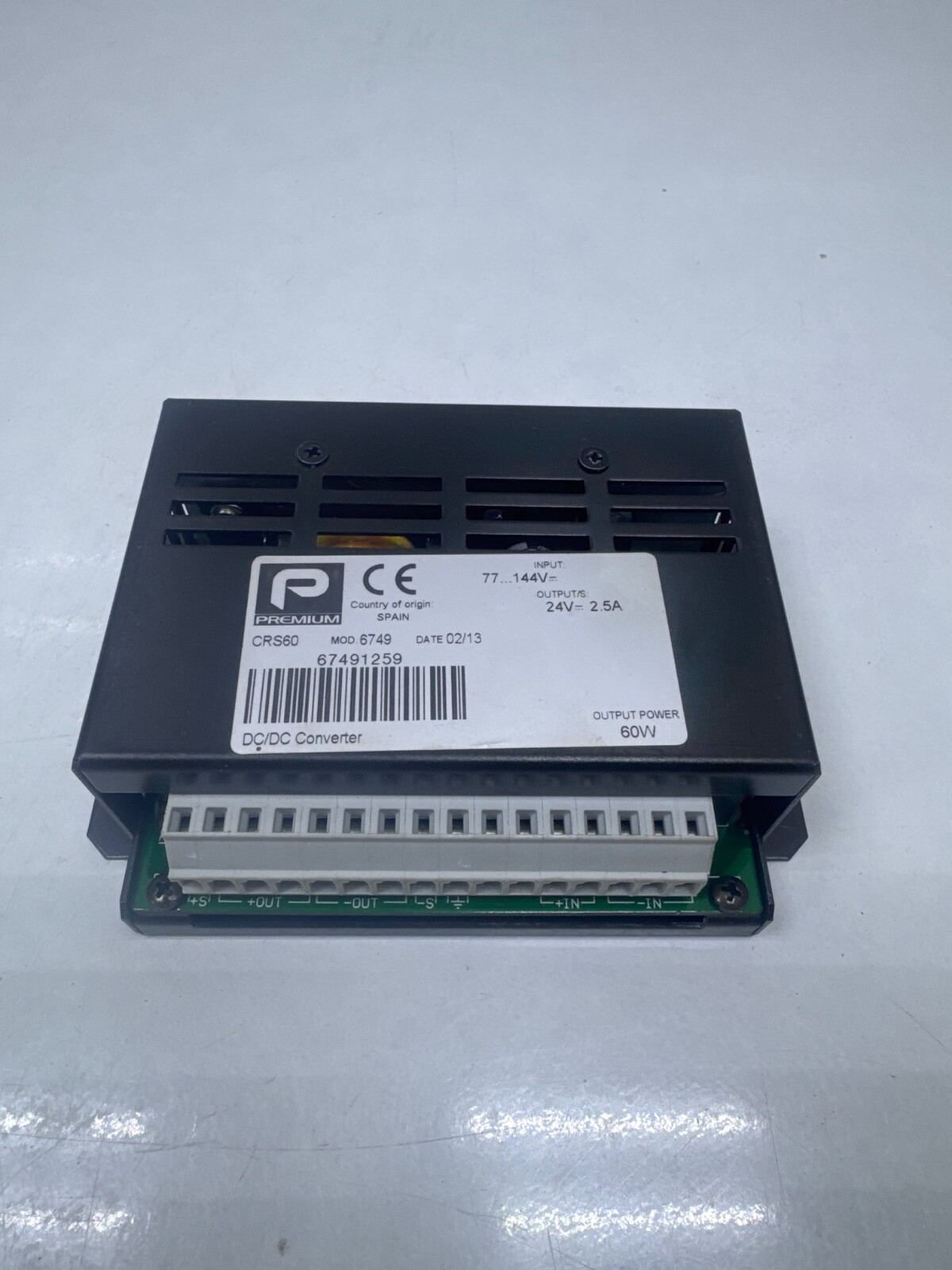 PREMIUM CRS60 Series 6749 DC/DC Converter 24V 60W