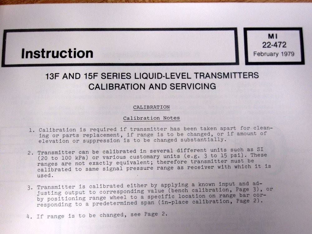 Foxboro MS 13-70 Instructions + Installation Operation Maintenance